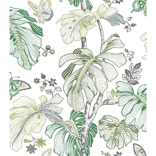 RoomMates Boho Palm Peel & Stick Wallpaper